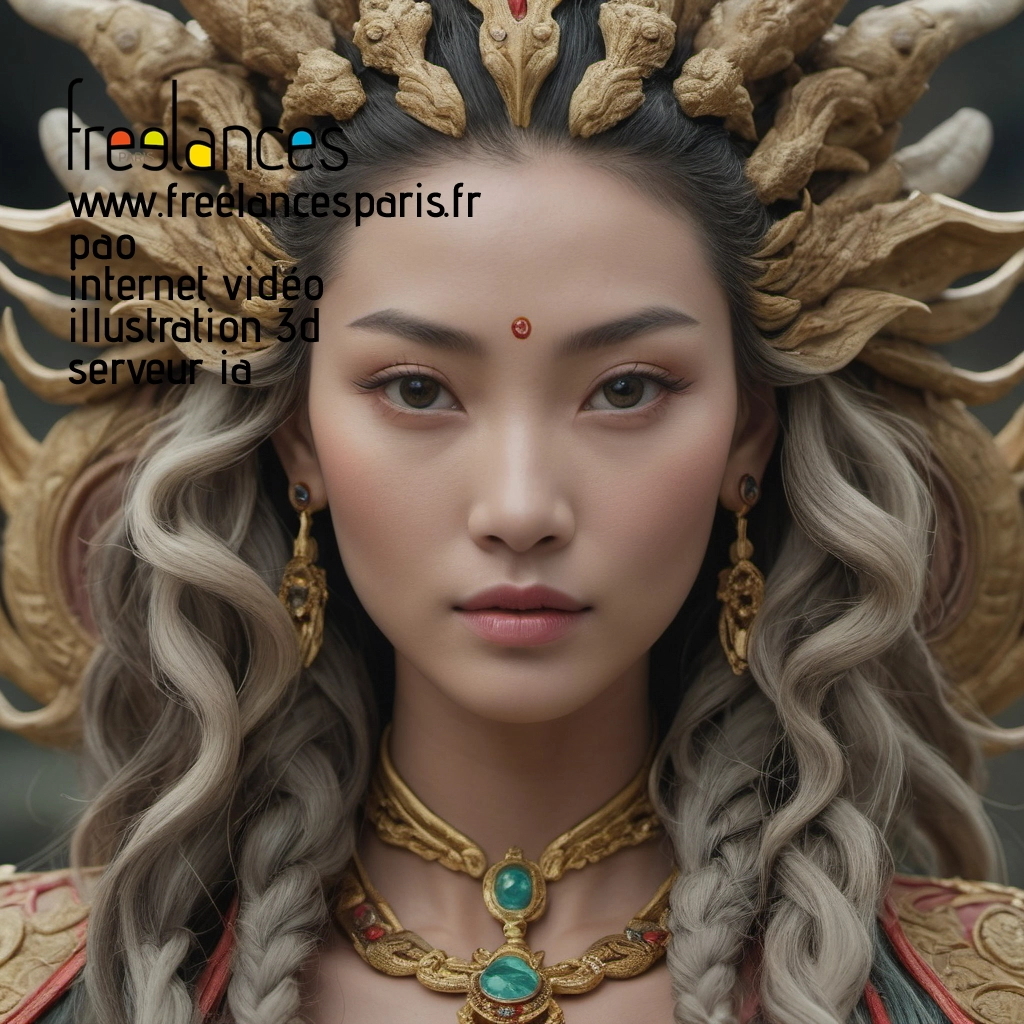 Pao mise en page internet vidéo illustration 3d serveur IA générative AI freelance paris studio de création magazines 8lckt8s0